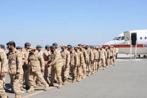 عودة مجموعة من سلاح الجو الملكي المشاركة في عملية 'إعادة الأمل' و'عاصفة الحزم'