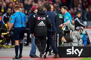 إيقاف مدرب ليفركوزين ثلاث مباريات وتغريمه 20 ألف يورو