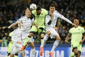 شاهد بالصور... فوز مانشستر سيتي الإنجليزي على دينامو كييف الأوكراني في دوري أبطال أوروبا