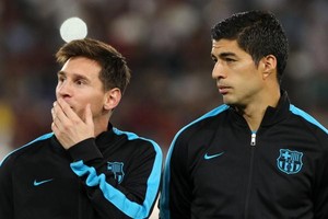 ميسي لسواريز بعد مباراة أرسنال: لعبت اليوم كبديل