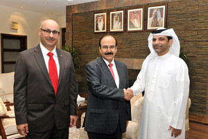 وزير الطاقة يستقبل مدير عام من شركة تطوير للبترول