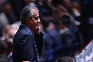 بالصور... مرشح الوطن سلمان بن إبراهيم في قاعة انتخابات 'الفيفا'