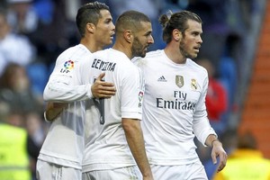 BBC شاركوا معا في 37 مباراة فقط لريال مدريد خلال 3 أعوام