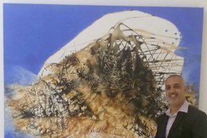 ﻿محسن غريب يعيد الحرف العربي  إلى بؤرة الضوء في «عشق آخر»