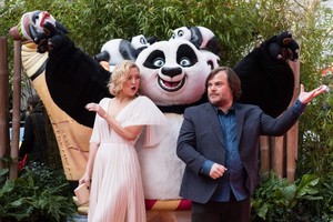 شاهد الصور... افتتاح العرض الأوروبي لـ'كونغ فو باندا 3' في لندن