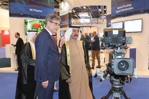 حشر بن مكتوم آل مكتوم يفتتح المعرض الدولي للإعلام الرقمي واتصالات الأقمار الصناعية - كابسات 2016