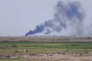 سقوط قذائف تحمل غازات سامة على ناحية تازة جنوبي كركوك العراقية