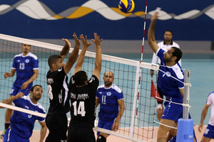 شاهد بالصور... الفوز الصعب للنصر على بني جمرة في كأس ولي العهد للكرة الطائرة 