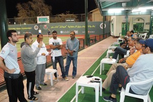 غدا 4 مواجهات قوية في نهائيات بطولة نادي البحرين للتنس