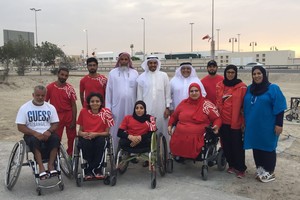 محمد بن دعيج يزور منتخب الرمي استعدادا لدولية فزاع لألعاب القوى