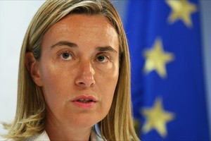 موغيريني تزور إيران في 16 إبريل