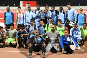 البسيتين بطلا للعموم والرفاع للناشئين ببطولة الميدان والمضمار لألعاب القوى