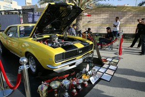 بالصور... حضور جماهيري كبير بفعالية عرض السيارات بمدرسة سانت كرستوفر 