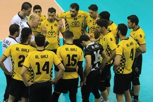 الأهلي يلتقي بني ياس غدا في خليجي 35 للكرة الطائرة