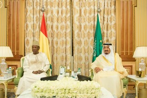 السعودية وغينيا يبحثان التعاون الثنائي والاوضاع الإقليمية
