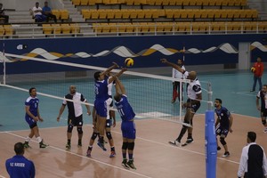 بالصور... النجمة يهزم النصر في كأس ولي العهد للكرة الطائرة