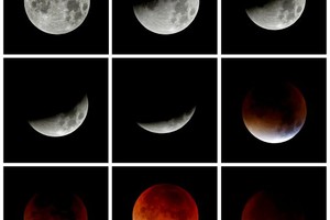 القمر يشهد 3 حالات خسوف شبه ظلي العام الحالي
