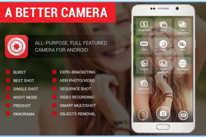 تطبيق 'A Better Camera' يحوّل هاتفك إلى كاميرا احترافية