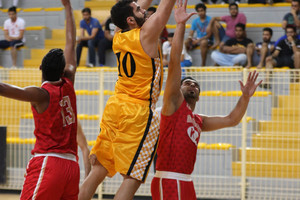 الأهلي أول المتأهلين لثلاثي السلة