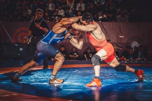 بالصور... برونزية للبحرين عبر محمد عبد الفتاح في البطولة الآسيوية للمصارعة