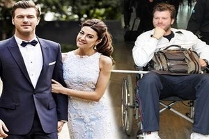 «مهند» يجلس على كرسي متحرك... بعد شهر من الزواج