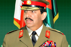 القائد العام يستقبل الشيخ إبراهيم بن خليفة آل خليفة                