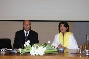 بالصور.... الفنان خالد خريس يحاضر حول الحركة التشكيلية في الأردن