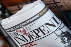 صحيفة 'ذي اندبندنت' البريطانية تصدر عددها الورقي الأخير