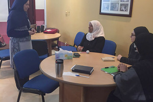 'البيان' ورشة عمل في 'البحرين النسائية'