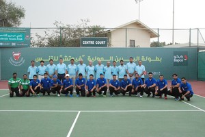 المقلة يشيد بالمستوى الفني والتحكيمي لبطولة البحرين الدولية 'فيوتشر' للتنس