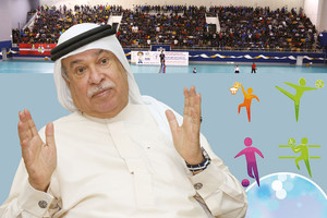 سوالف رياضية... هل تتفق مع عيسى بن راشد على أن ألعاب الصالات بالبحرين تتفوق جماهيريّاً على كرة القدم؟