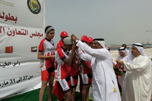 برونزية ثانية للدراجة البحرينية النسائية في خليجية رأس الخيمة