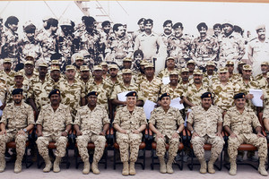 قوة الدفاع تحتفل بانتهاء الفترة التدريبية لمنتسبي وحدة القوة الاحتياطية الملكية