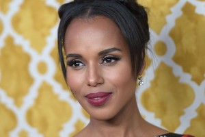 بالصور : كيري واشنطن خلال حضورها العرض الاول لفيلمها الجديد