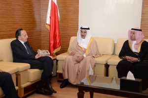 رئيس المجلس الأعلى للقضاء يستقبل رئيس المحكمة الدستورية الأردنية