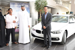 VIVA  البحرين تعلن أسم الفائز في خدمة CR7 Live بسيارة BMW