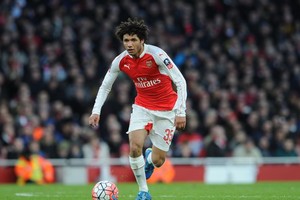 الدولي المصري محمد النني فخور باختياره أفضل لاعب بصفوف أرسنال