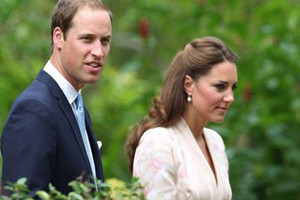 الامير وليام وزوجته كايت في زيارة رسمية إلى الهند