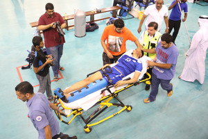 غداً يُعرض حسين خليفة على طبيب مختص لتشخيص إصابته