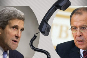لافروف وكيري يؤكدان الحاجة لمزيد من التعاون لتثبيت الهدنة السورية
