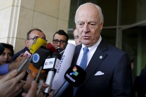 دي ميستورا يزور طهران عشية مفاوضات جنيف