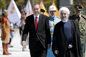 أردوغان يستقبل الرئيس الإيراني في العاصمة التركية