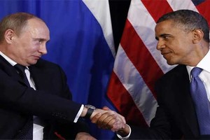 بوتين وأوباما يكرران عزمهما تعزيز وقف النار في سورية