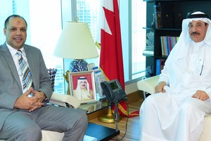 وزير 'العمل' والبوري يستعرضان مشروع 'بذرة خير'