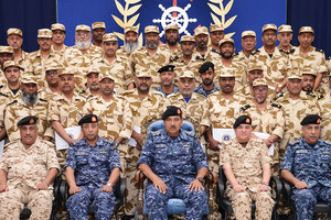 الاحتفال بانتهاء الفترة التدريبية لمنتسبي وحدة القوة الاحتياطية الملكية بسلاح البحرية   