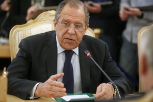 لافروف يقلل من أهمية انسحاب الوفد الرئيسي للمعارضة السورية من مفاوضات جنيف