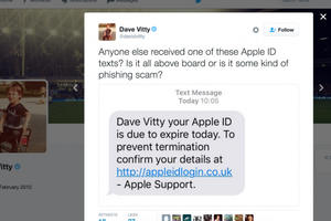 رسائل احتيالية تستهدف مستخدمي أجهزة 'iPhone'
