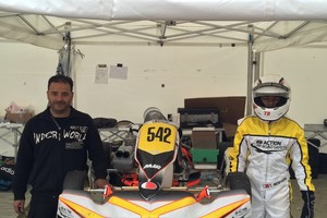 بشارة يخوض السباق الختامي لأولى جولات عالمية الكارتنغ للأكاديمية