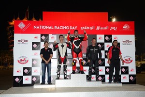 انطلاقة ناجحة لغدا السباقات الوطنية بحلبة البحرين الدولية