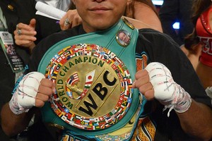 نيكاراجوا تحتفي بفوز الملاكم رومان غونزاليز بلقب بطل العالم في وزن الذبابة